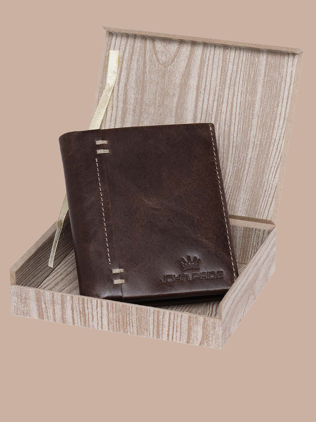 Coffee Brown Leather Wallet