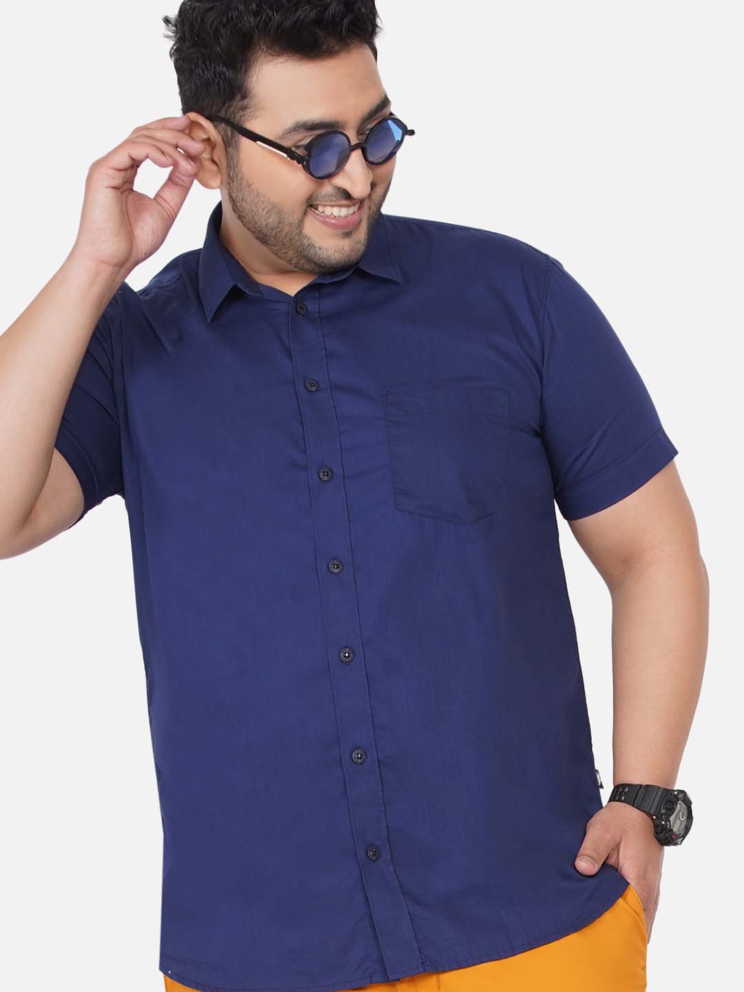 Deep Blue Shirt- Short