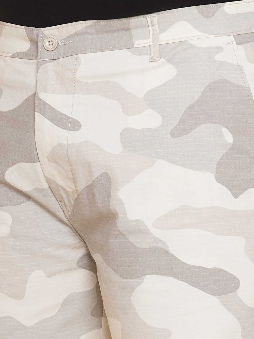 Camouflage Cotton Shorts