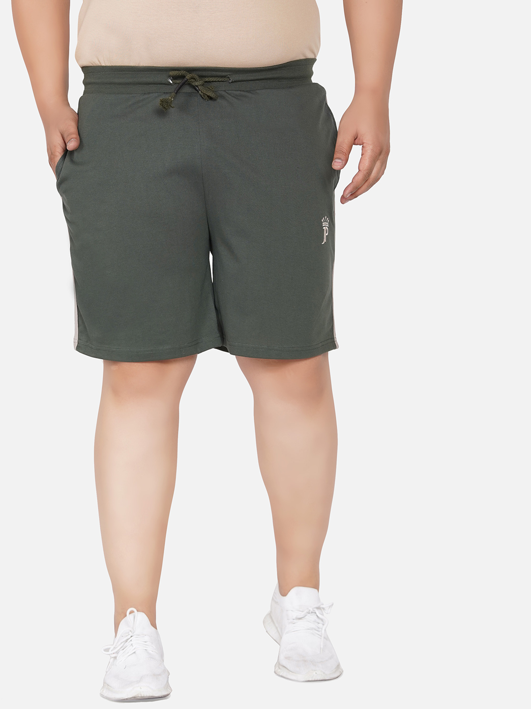 Fren Olive Knitted Shorts