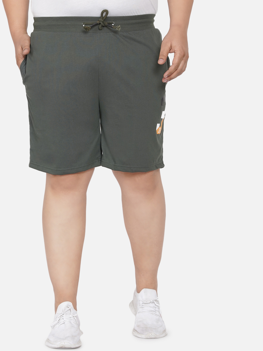 Olive Knitted Shorts
