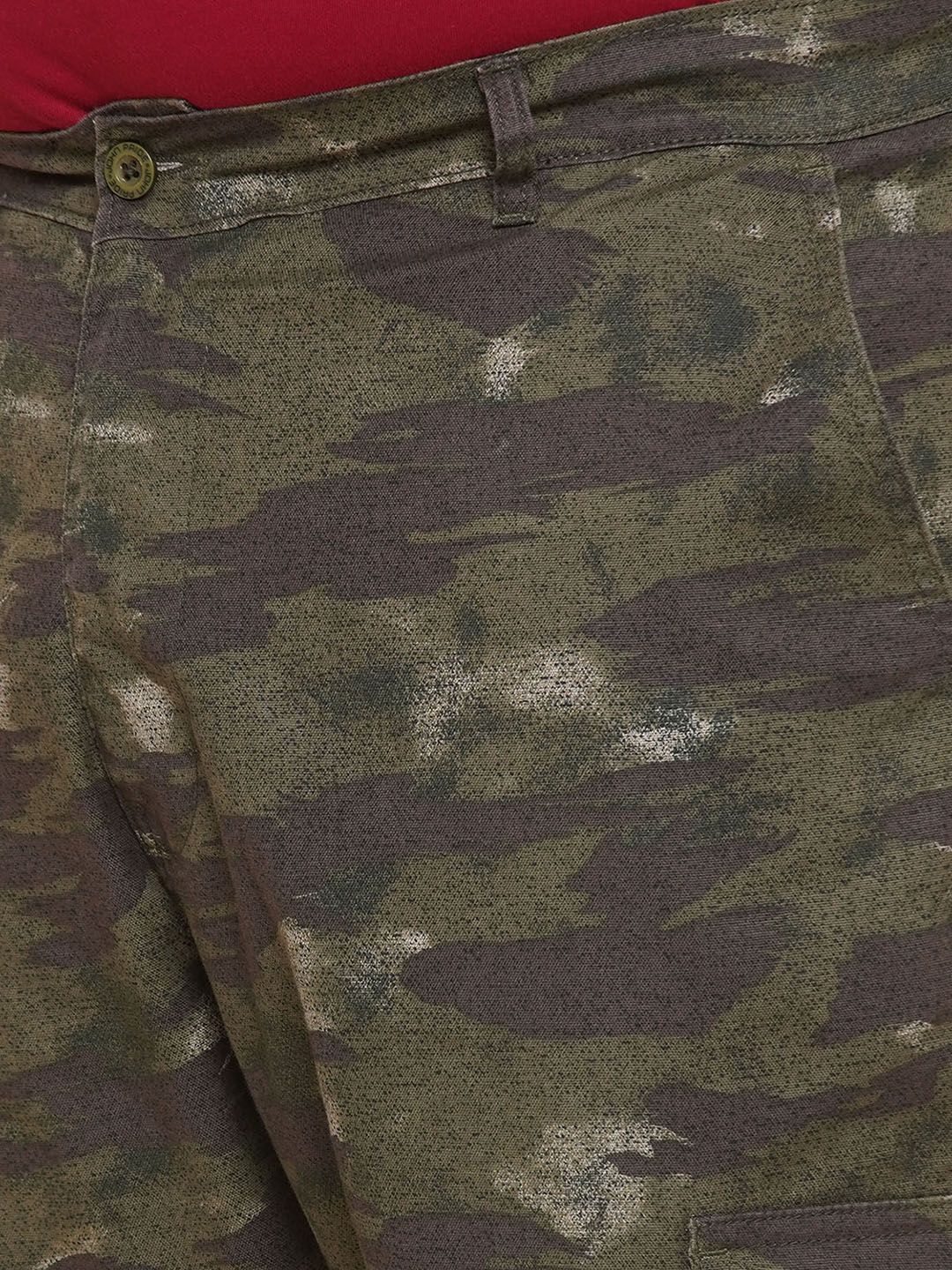 Printed Camouflage Cargo