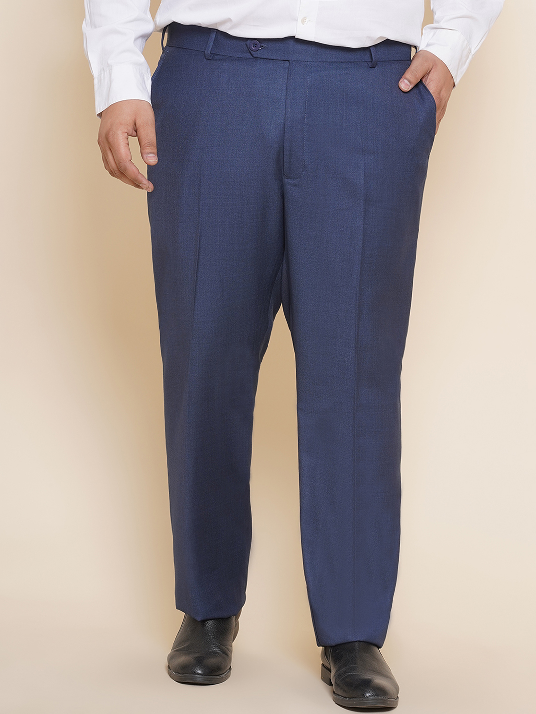 Formal Pants in Blue by HUGO BOSS |-atpcosmetics.com.vn