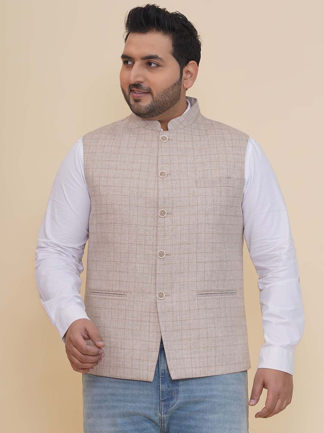 Old Bone Nehru Jacket