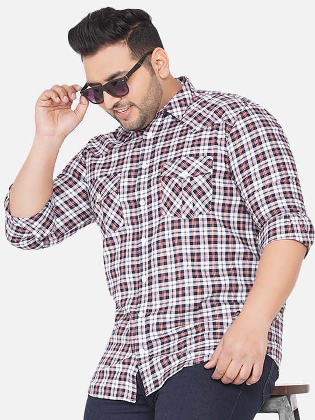 The Double-Pocket Checkered Shirt