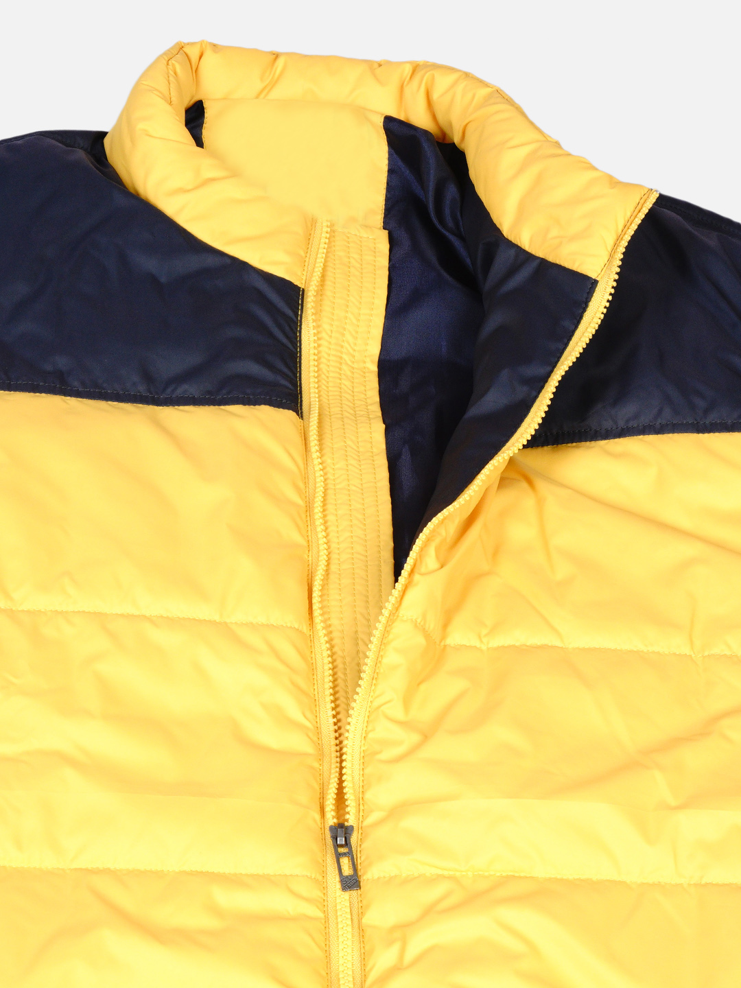 Colorblocked Puffer Jacket